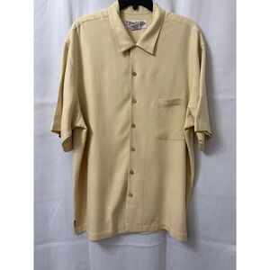 100% Silk Honolulululu Short Sleeve Shirt Size XL‎